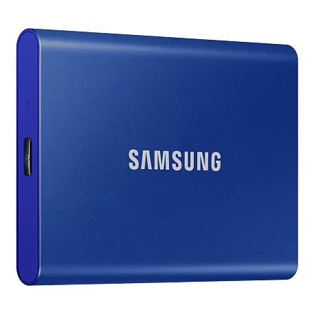 Внешний SSD Samsung T7 1 ТБ синий - 2