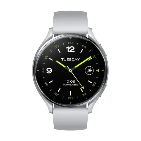 Умные часы Xiaomi Watch 2 серебристый (белый ремешок) - 2