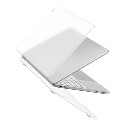 Чехол UNIQ Claro для Macbook Neo 13" (2026) пластик, прозрачный матовый