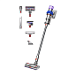 Беспроводной пылесос Dyson V15 Detect Extra никель, синий (SV47) - 3