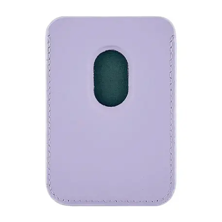 Кардхолдер uBear Leather Shell Case для Apple iPhone кожа, лавандовый - 2