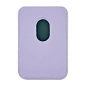 Кардхолдер uBear Leather Shell Case для Apple iPhone кожа, лавандовый - 2