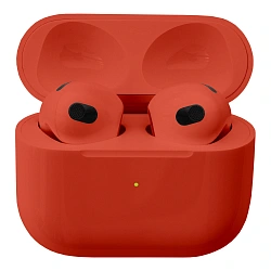 Беспроводные наушники Apple AirPods 3 оранжевый матовый (полная покраска)