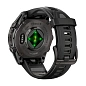 Умные часы Garmin Fenix 8 43mm угольно-чёрный (пепельно-серый ремешок) - 3