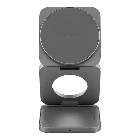 Беспроводное зарядное устройство uBear Balance Slim 35 Вт серый - 2
