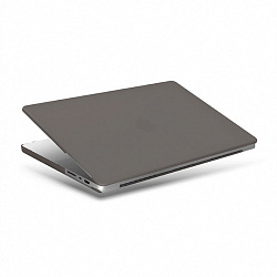 Чехол UNIQ Claro для Apple MacBook Pro 16" (2021 - 2024) пластик, серый матовый