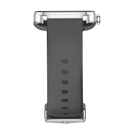Умные часы Xiaomi Amazfit POP 3S серебристый (чёрный ремешок) - 5
