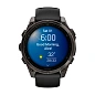 Умные часы Garmin Fenix 8 47 mm Amoled угольно-чёрный (пепельно-чёрный ремешок) - 2