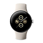 Умные часы Google Pixel Watch 2 41mm серебристый (белый ремешок) - 2