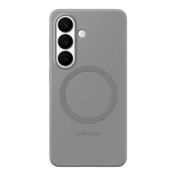 Клип-кейс (накладка) Samsung Silicone Magnet Case для Samsung Galaxy S26 силикон, серый