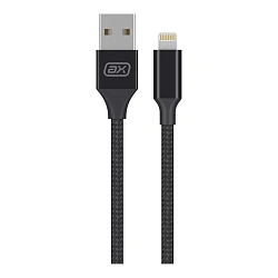 Дата-кабель Deppa Axxa Lightning 1 м, чёрный