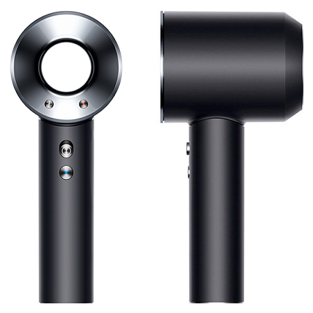 Фен Dyson Supersonic HD08 чёрный, никель (Азия) (комплект с 1 насадкой) - 4