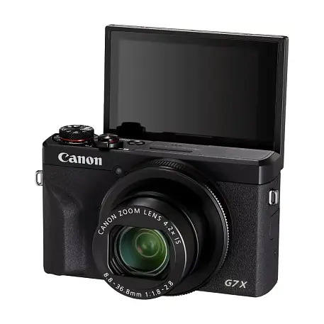 Фотоаппарат Canon PowerShot G7 X Mark 3 чёрный - 3