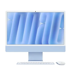 Моноблок Apple iMac 24" M4 (10-core GPU) 16 ГБ, 256 ГБ  (MWV13), синий