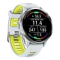 Умные часы Garmin Forerunner 970 титановый (бело-жёлтый ремешок) - 3