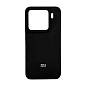 Клип-кейс (накладка) Silicone cover закрытый для Xiaomi 15 силикон, чёрный