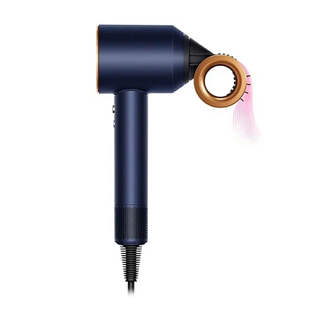 Фен Dyson Supersonic HD15 синий, медный (футляр) - 2