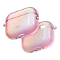 Кобура UNIQ Iridescia для Apple AirPods Pro 3 полиуретан, голографический розовый