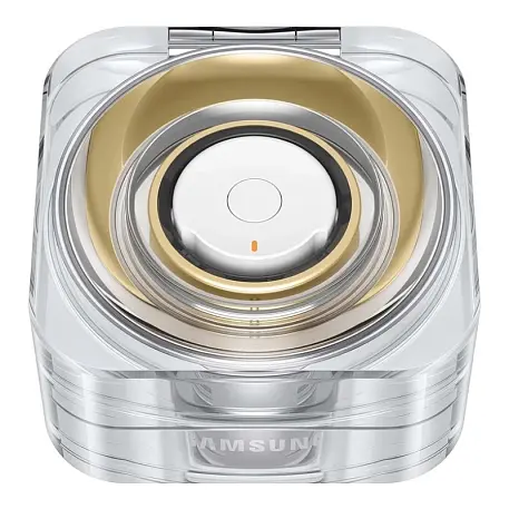 Умное кольцо Samsung Galaxy Ring "золотой титан" (размер 9 (19mm)) - 4