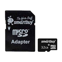 Карта памяти SmartBuy SB32GBSDCL10-01LE, 32 ГБ