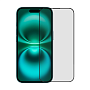 Защитное стекло 3D Privacy для Apple iPhone 15 / 16, черная рамка - 1
