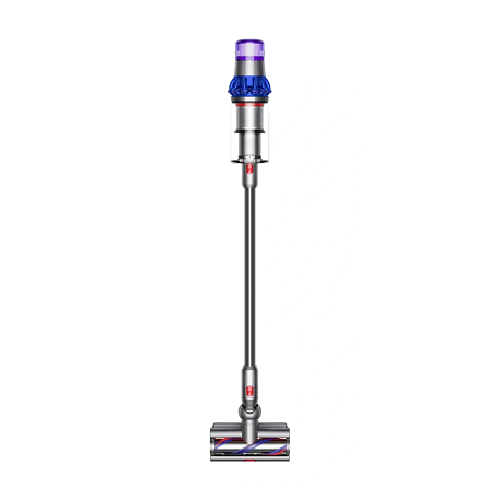Беспроводной пылесос Dyson V15 Detect Extra никель, синий (SV47) - 2