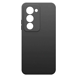 Клип-кейс (накладка) Silicone cover закрытый для Xiaomi Redmi 15 4G силикон, чёрный