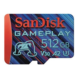 Карта памяти SanDisk GamePlay (без адаптера), 512 ГБ