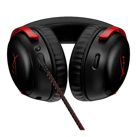 Проводные наушники HyperX Cloud III чёрный с красным - 4