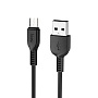 Автомобильное зарядное устройство + кабель Micro Hoco Z23 12 Вт, чёрный - 1