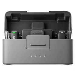 Микрофон беспроводной DJI MIC Mini 2 (2 TX  + 1 RX + Charging Case), чёрный