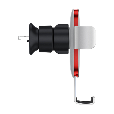 Автомобильный держатель Baseus Metal Age2 Gravity Car Mount (зажим) серебристый - 3