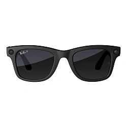 Умные очки Ray-Ban Wayfarer Gen 2 Matte Black, Gradient Graphite Polarized, (50-22-150mm)