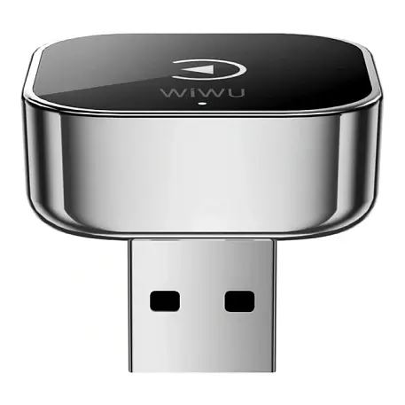 Адаптер Bluetooth WIWU CarPlay Wireless Adapter серебряный - 2