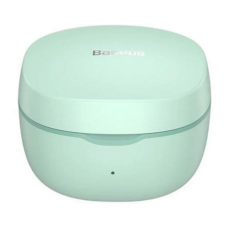 Беспроводные наушники Baseus Encok WM01 зелёный - 3