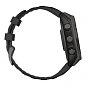 Умные часы Garmin Fenix 8 47mm Solar серый (черный ремешок) - 4