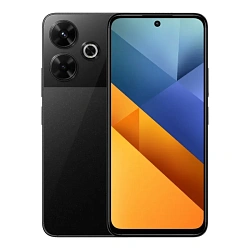 Смартфон Xiaomi Poco M6 4G 6/128 ГБ чёрный