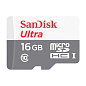 Карта памяти SanDisk Ultra (без адаптера), 16 ГБ