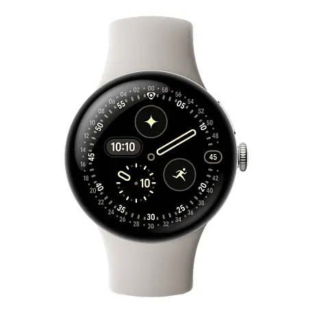 Умные часы Google Pixel Watch 4 41mm серебристый (бежевый ремешок) - 2