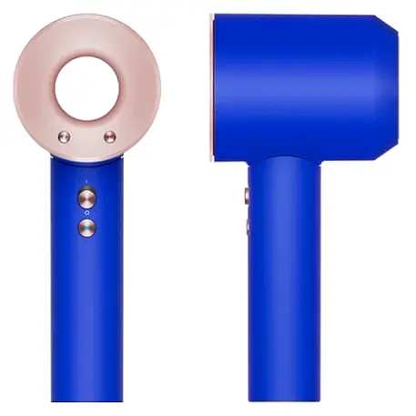 Фен Dyson Supersonic HD07 синий, пудровый (футляр) - 4