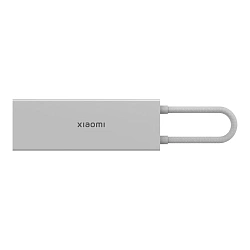 Адаптер-разветвитель для компьютера Xiaomi Multifunctional Type-C Hub (5в1) серебристый