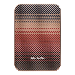 Внешний аккумулятор с беспроводной зарядкой Pitaka Magnetic Power Bank Qi2 10000 мАч 20 Вт "закат" (PBQ2502)