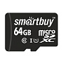 Карта памяти SmartBuy SB64GBSDCL10-01LE, 64 ГБ - 1