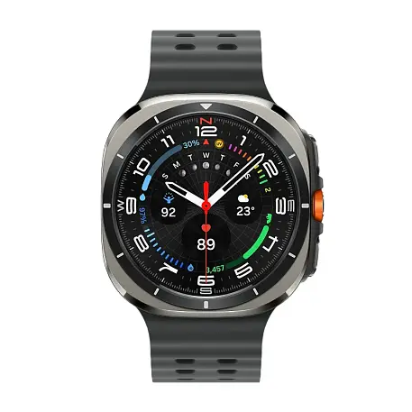 Умные часы Samsung Galaxy Watch Ultra 47мм (LTE) "серебряный титан" - 2