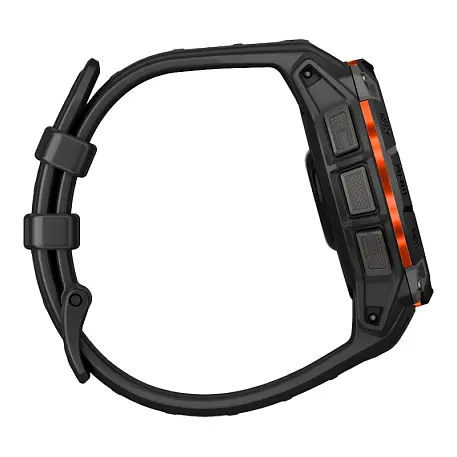 Умные часы Garmin Instinct 3 45mm Solar Black чёрный (чёрный ремешок) - 5