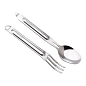 Походный набор Xiaomi NexTool Stainless Steel Portable Tableware серебристый