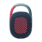 Портативная колонка JBL Clip 4 синий с розовым - 2