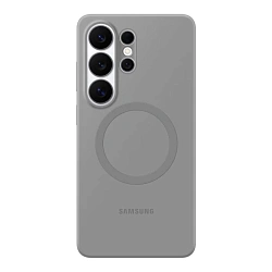 Клип-кейс (накладка) Samsung Silicone Magnet Case для Samsung Galaxy S26 Ultra силикон, серый