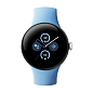 Умные часы Google Pixel Watch 2 41mm серебристый (голубой ремешок) - 2