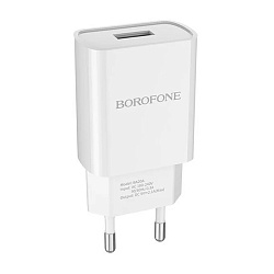 Сетевое зарядное устройство Borofone BA20A 10.5 Вт белый